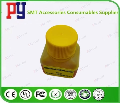 ASM / SIEMEN 03079640-01 Klueberoil Gem 1 220N 30ml Óleo SMT Peças sobressalentes de máquinas