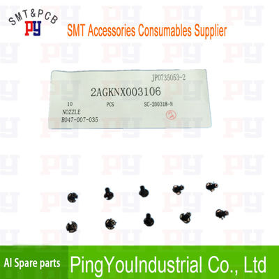 Peças sobresselentes 2AGKNX0031 R047 007 035 de SMT do bocal de 2AGKNX003106 H24 0,7