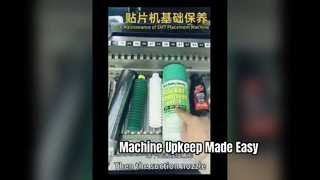 Manutenção básica da máquina SMT Pick-and-Place